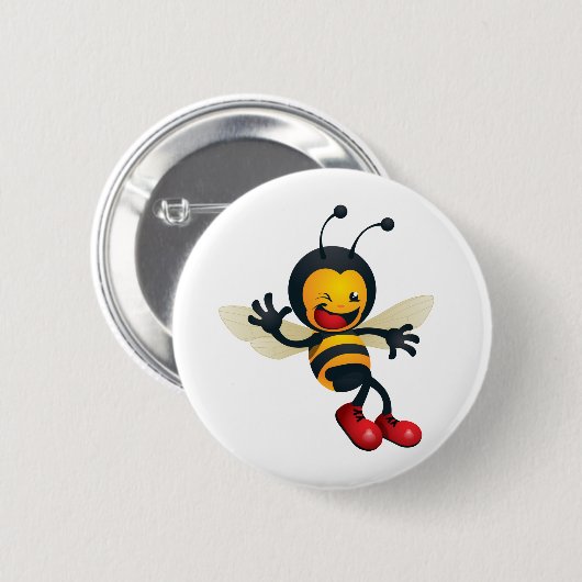 bumble_bee.png 缶バッジ (正面&裏面)