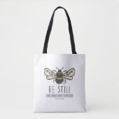 bumble bee scripture tote bag トートバッグ (正面)