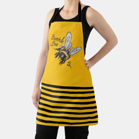 Bumble Bee yellow エプロン (インサイチュ)