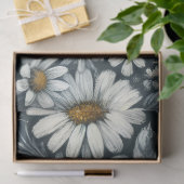 Bumble Bees & Daisies Floral Decoupage 薄葉紙 (ギフト)