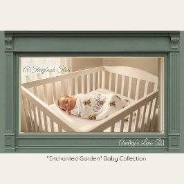 Bumblebee Baby Blanket | Whimsical Nature Nursery  フリースブランケット