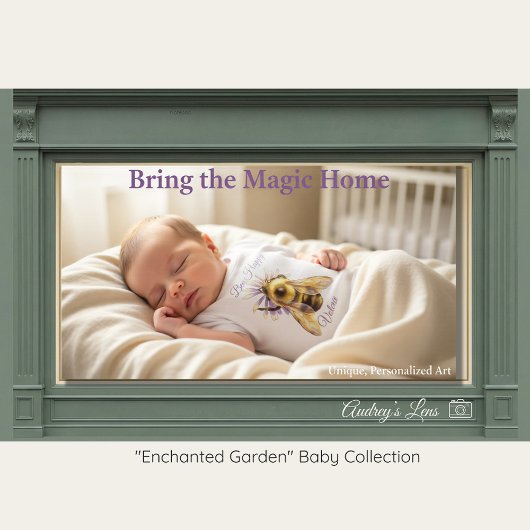 Bumblebee Baby T-Shirt | Whimsical Bee Happy ベビーTシャツ