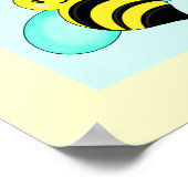 Bumblebee "Bee Happy" Print ポスター (角)