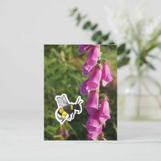 Bumblebee (color) ポストカード (スタンド正面)