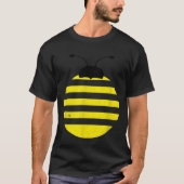 Bumblebee Costume Halloween Bee Tee 1 Tシャツ (正面)