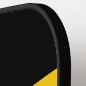 Bumblebee Nostalgic Across Striping with Name ピックルボールラケット (左詳細)