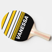 Bumblebee Nostalgic Horizon Striping with Name 卓球ラケット (横)