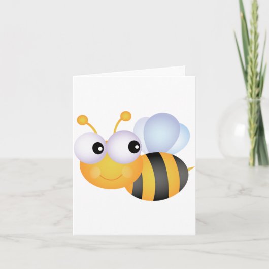 Bumblebee Note Cards カード (正面)