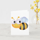 Bumblebee Note Cards カード (黄色い花)