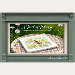 Bumblebee Nursery | Whimsical Garden スタンダードカクテルナプキン