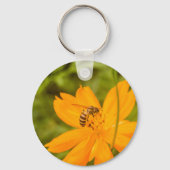 Bumblebee on a Sulfur Cosmos キーホルダー (裏面)