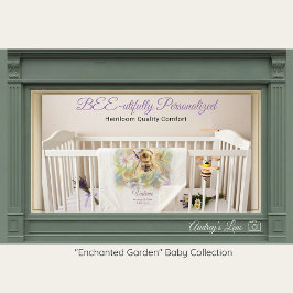 Bumblebee Sherpa Baby Blanket | Nature Gift シェルパブランケット