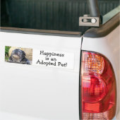 Bumblesnotのバンパーステッカー: 幸福は…あります バンパーステッカー (トラック上)