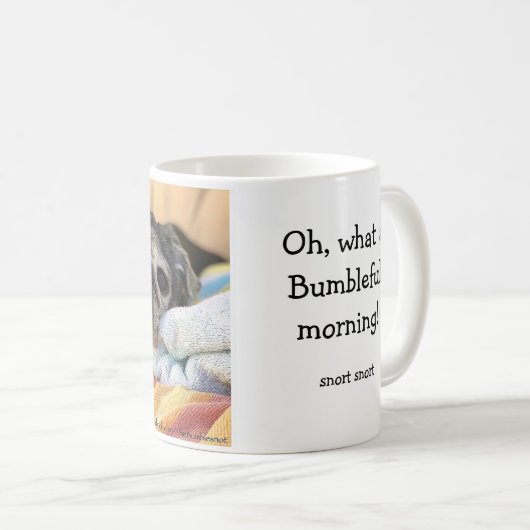 Bumblesnotのマグ: Oh Bumblefulのなんと朝! コーヒーマグカップ (正面右)