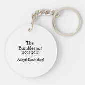 Bumblesnotの記念のアクリルのkeychain キーホルダー (裏面)