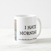 Bumblesnotの"私は朝"のコーヒー・マグ憎みます コーヒーマグカップ (正面右)