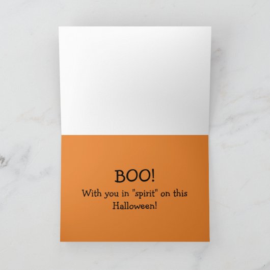 Bumblesnot: ハロウィンカード カード (内部)