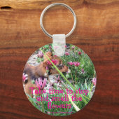 Bumblesnot keychain:ウィーワン/花のにおい キーホルダー (正面)