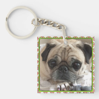 Bumblesnot Keychain: Itsyのパグか救助は愛です キーホルダー