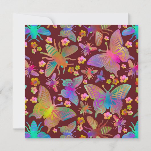 Bumbling Butterflies on Iron Earth カード (正面)