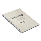 Bump Keepsake親愛 Pregnancy Journal ノートブック (右側)