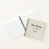 Bump Keepsake親愛 Pregnancy Journal ノートブック (内部)