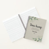 Bump Keepsake親愛 Pregnancy Journal ノートブック (内部)