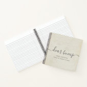 Bump Keepsake親愛 Pregnancy Journal ノートブック (内部)