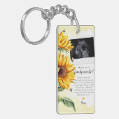 Bump UltrasoundからSunflower祖父母 キーホルダー (正面左)