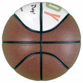 Bump Ultrasound 1st Father's Dayからのメッセージ バスケットボール (右)