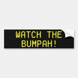 Bumpahを見て下さい! バンパーステッカー