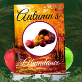 「Bumper Apple 感謝してい Harvest」 招待状