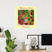 Bumper Crop Haiku Art Print ポスター (ホームオフィス)