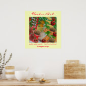 Bumper Crop Haiku Art Print ポスター (キッチン)