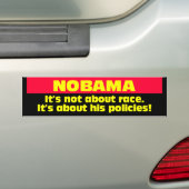 BUMPER_NOBAMA_120 バンパーステッカー (車上)