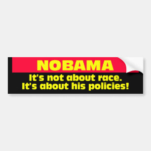 BUMPER_NOBAMA_120 バンパーステッカー