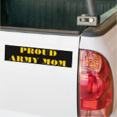 Bumper Stecker 誇りを持った Army Mom バンパーステッカー (トラック上)