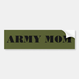 Bumper Stecler Army Mom バンパーステッカー
