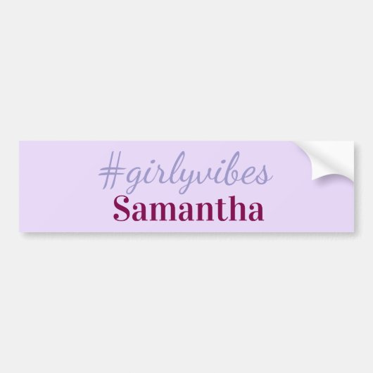 Bumper Sticker バンパーステッカー (正面)