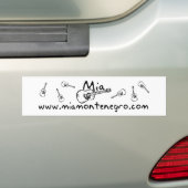 Bumper Sticker バンパーステッカー (車上)