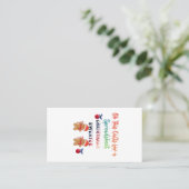 Bumper Sticker 名刺 (スタンド正面)