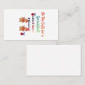 Bumper Sticker 名刺 (正面/裏面)