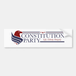 Bumper Sticker, Constitution Party バンパーステッカー