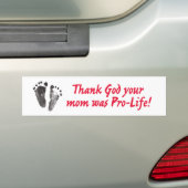 bumper_sticker_thank_God バンパーステッカー (車上)