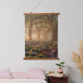 Bumpy Path 吊り下げ型タペストリー (寝室)