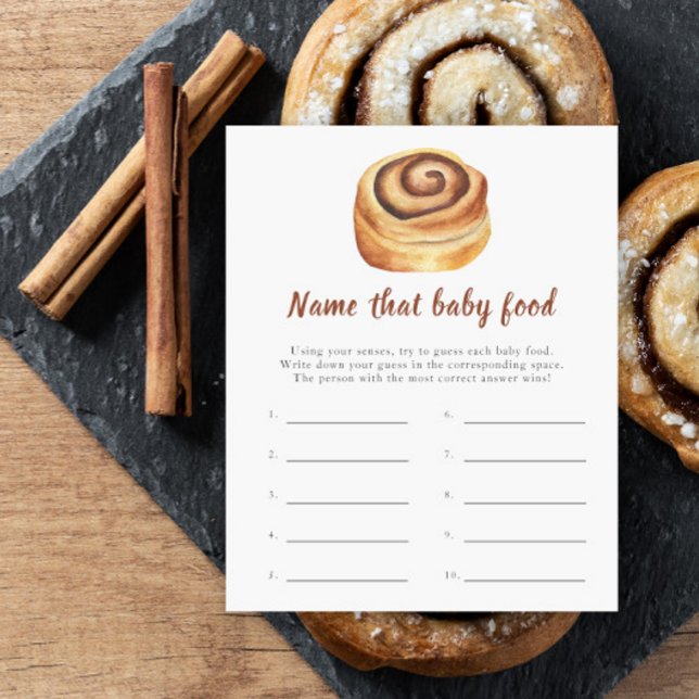 Bun baby shower – そのベビー食品の名前 (クリエイターアップロード済み)