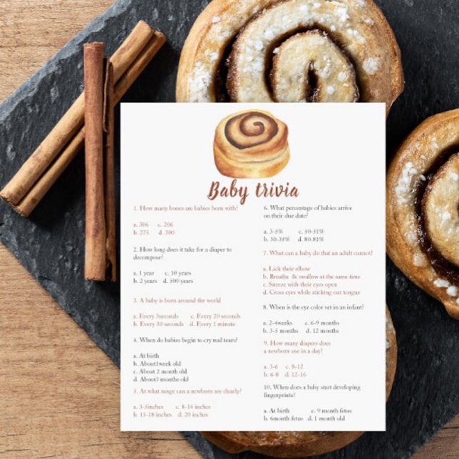 Bun baby shower -ベビートリビアゲーム (クリエイターアップロード済み)