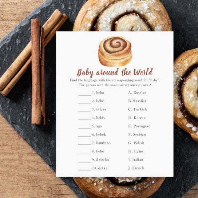 Bun baby shower – ワールドゲームの周りのベビー (クリエイターアップロード済み)