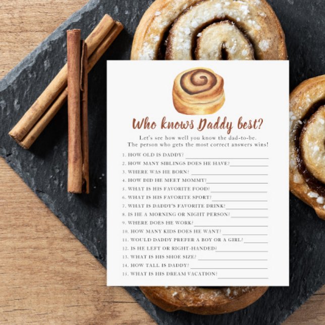 Bun baby shower – 誰がパパを知っ最高のた (クリエイターアップロード済み)