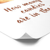 Bun cinnamon – 瓶の中のキャンディーの数を推測 ポスター (角)